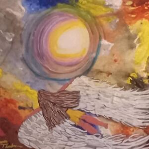 Abstract Home Art with Vibrant Colors